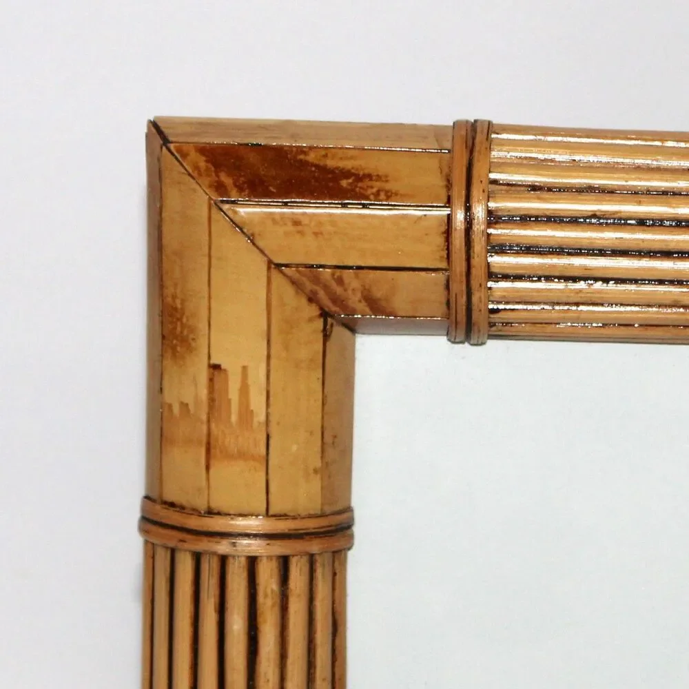 Vintage Bamboo Picture Frame 7